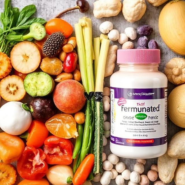 Probiotic supplements and Fermented Foods
