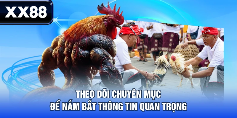Theo dõi chuyên mục để nắm bắt thông tin quan trọng